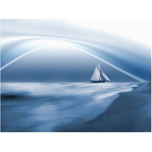 Kuvatapetti Artgeist Lonely sail drifting eri kokoja