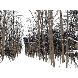 Metsätapetti Artgeist Trees in autumn, eri kokoja