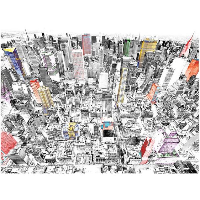 Kuvatapetti Artgeist Sketch of New York eri kokoja