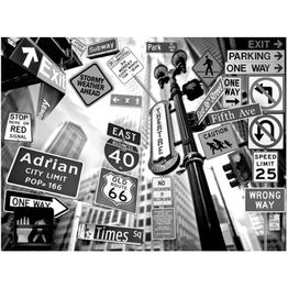 Kuvatapetti Artgeist Kaikki tiet vievät Manhattanille eri kokoja