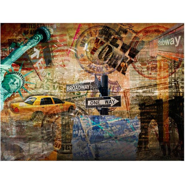 Kuvatapetti Artgeist New York: sights eri kokoja