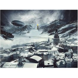 Maisematapetti Artgeist Winter in Russia, eri kokoja