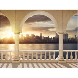Maisematapetti Artgeist Dream about New York, eri kokoja