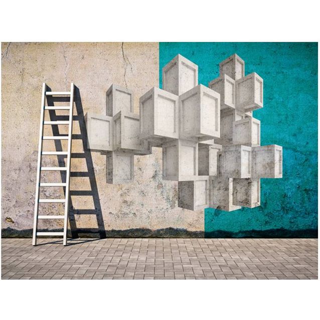 Kuvatapetti Artgeist Concrete blocks eri kokoja