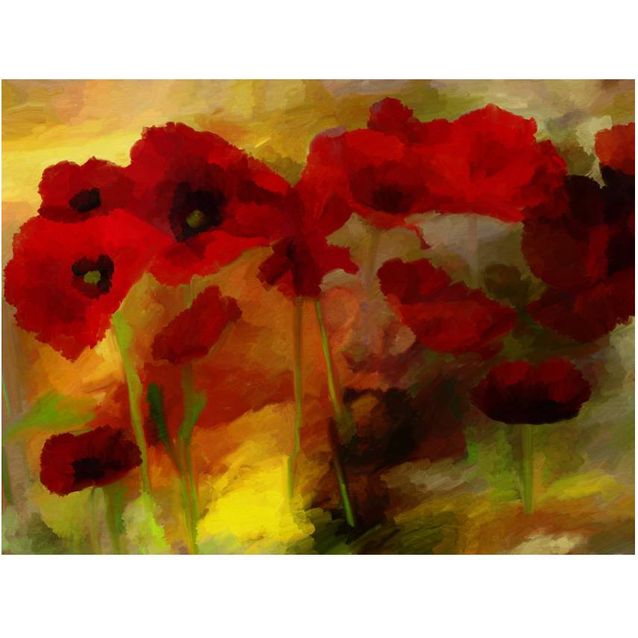 Kuvatapetti Artgeist Unikot lämpimässä sävyssä eri kokoja