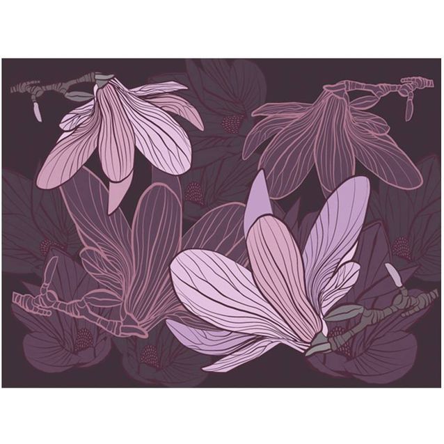 Kuvatapetti Artgeist Dreamy flowers eri kokoja