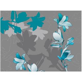 Kuvatapetti Artgeist Siniset magnoliat eri kokoja
