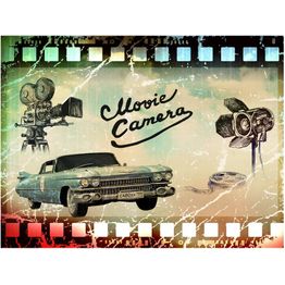 Kuvatapetti Artgeist Matkalla Hollywoodiin eri kokoja