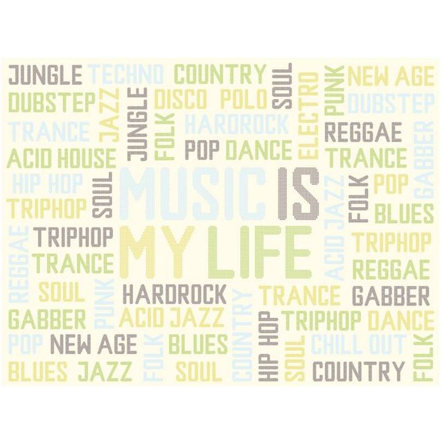 Kuvatapetti Artgeist Musiikkityylejä eri kokoja