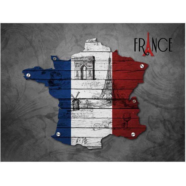 Kuvatapetti Artgeist France: sights eri kokoja