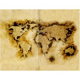 Kuvatapetti Artgeist Seikkailijan kartta eri kokoja