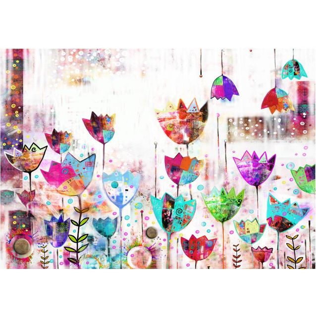 Kuvatapetti Artgeist Colorful tulips eri kokoja