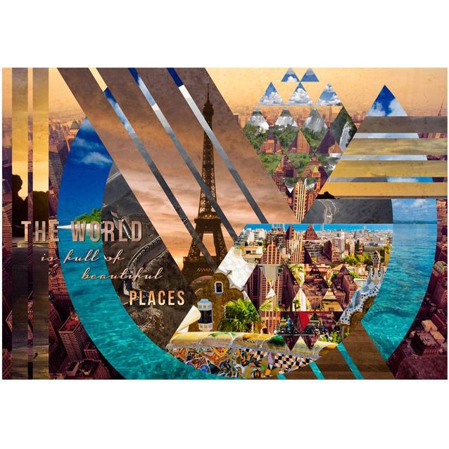 Kuvatapetti Artgeist The world eri kokoja