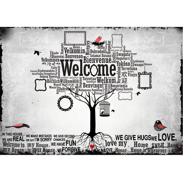 Kuvatapetti Artgeist In this house eri kokoja