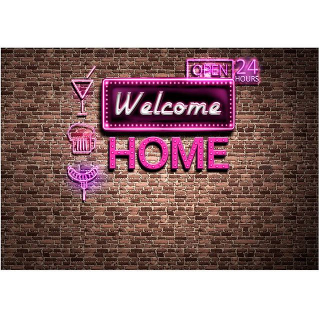 Kuvatapetti Artgeist Welcome home, tiiliseinä, eri kokoja