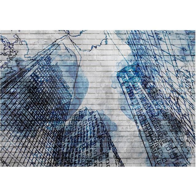 Kuvatapetti Artgeist Inky New York eri kokoja