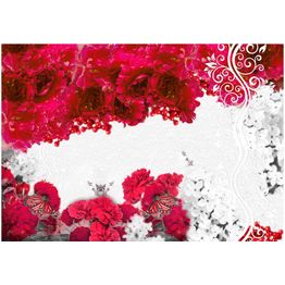 Kuvatapetti Artgeist Colors of spring: red eri kokoja