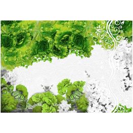 Kuvatapetti Artgeist Colors of spring: green eri kokoja