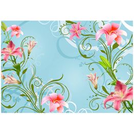 Kuvatapetti Artgeist Subtle beauty of the lilies II eri kokoja