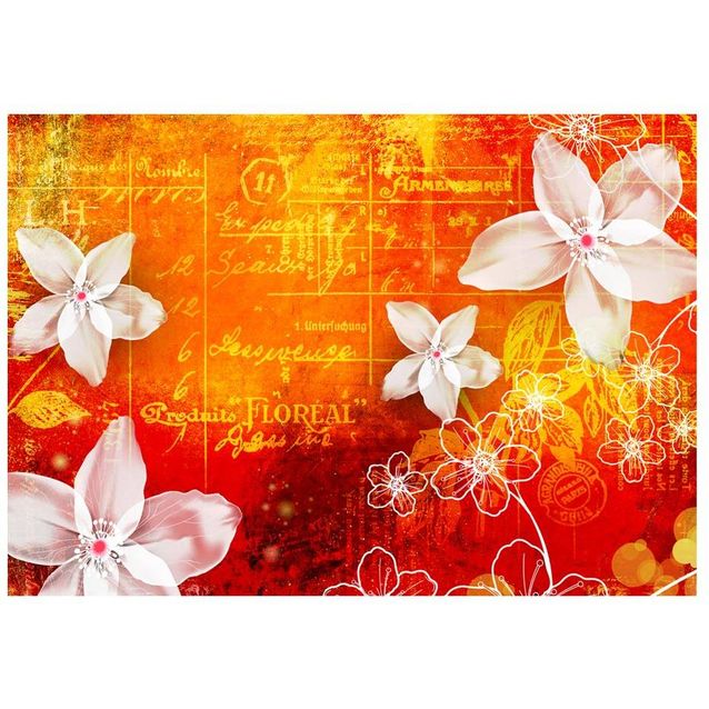 Kuvatapetti Artgeist Floral notes II eri kokoja