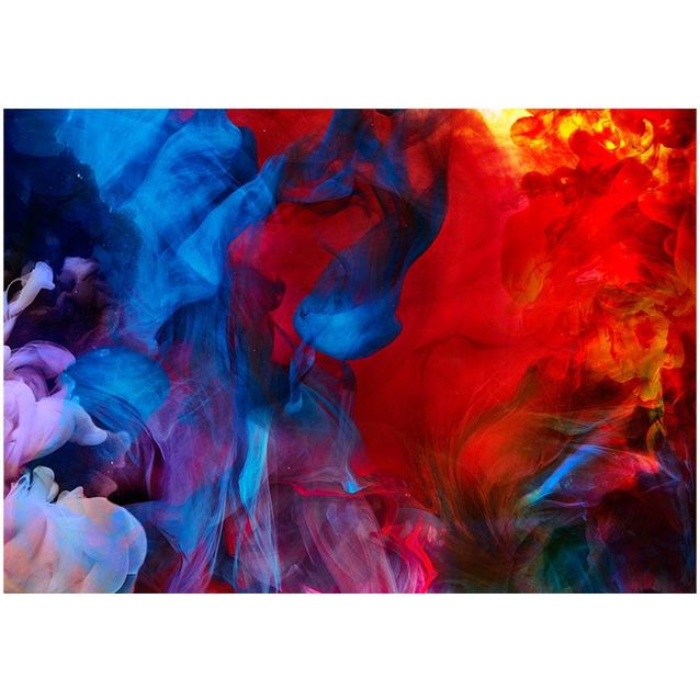 Kuvatapetti Artgeist Colored flames eri kokoja