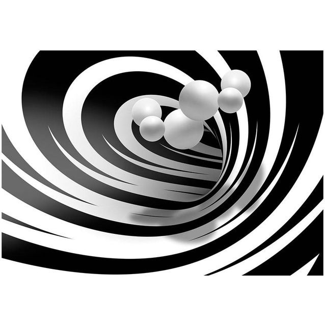 Kuvatapetti Artgeist Twisted In Black & White eri kokoja