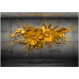 Kuvatapetti Artgeist Yellow Splash eri kokoja