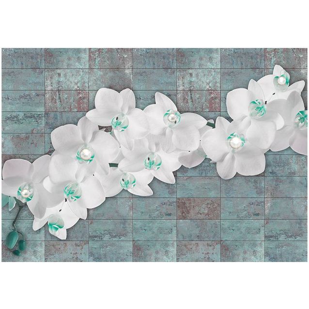 Kuvatapetti Artgeist Orchids with pearls eri kokoja