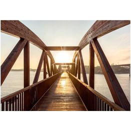Maisematapetti Artgeist Bridge of the Sun, eri kokoja