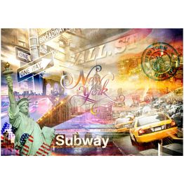 Kuvatapetti Artgeist Colorsof NYC eri kokoja