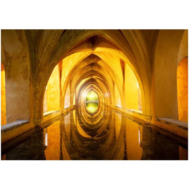 Kuvatapetti Artgeist The Golden Corridor eri kokoja