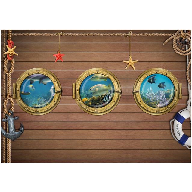 Lastenhuoneen tapetti Artgeist Overboard, eri kokoja