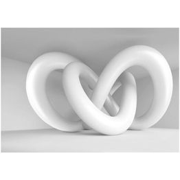 Kuvatapetti Artgeist White weave eri kokoja