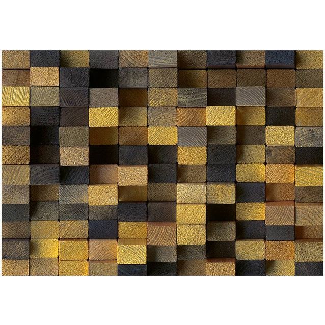 Kuvatapetti Artgeist Wooden cubes eri kokoja