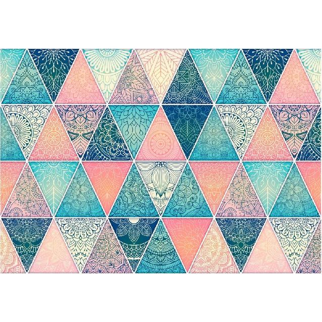 Kuvatapetti Artgeist Oriental Triangles eri kokoja