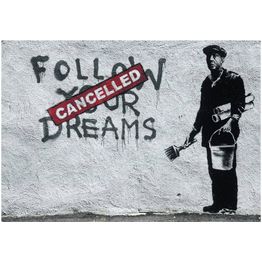 Kuvatapetti Artgeist Dreams Cancelled by Banksy eri kokoja