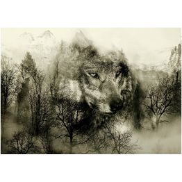 Kuvatapetti Artgeist Mountain Predator Beige eri kokoja