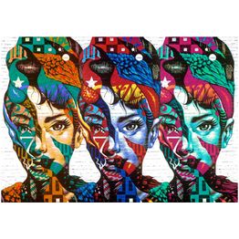 Kuvatapetti Artgeist Colorful Faces eri kokoja