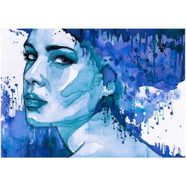 Kuvatapetti Artgeist Blue Lady eri kokoja
