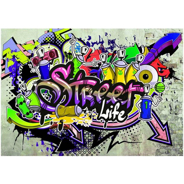 Kuvatapetti Artgeist Colourful Cooperation eri kokoja