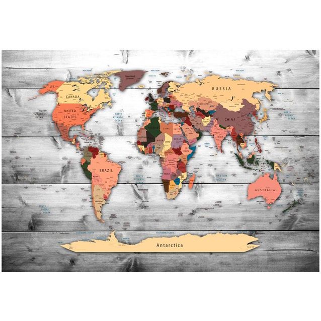 Kuvatapetti Artgeist Direction: World eri kokoja