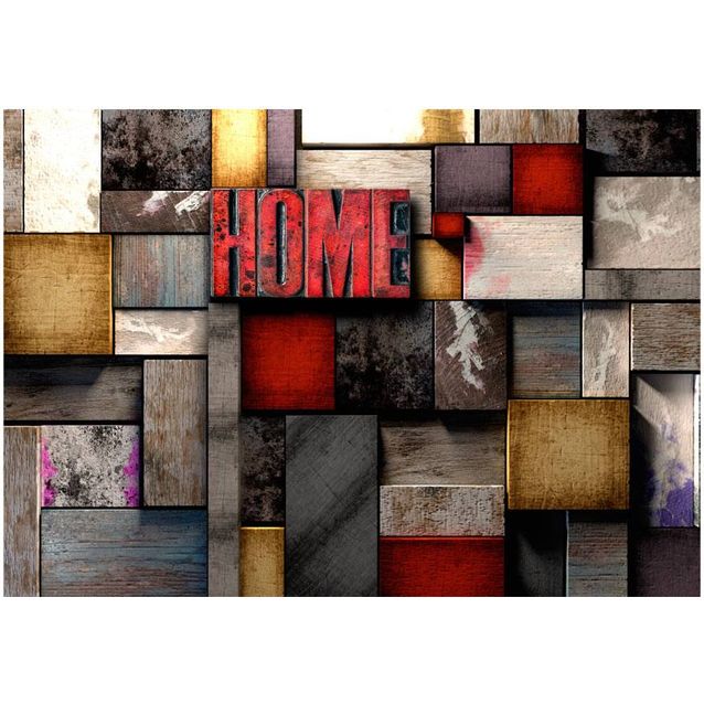 Kuvatapetti Artgeist Colorful Home eri kokoja