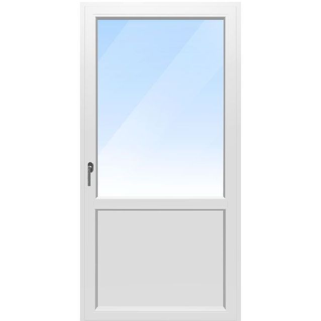 Parvekeovi Arutech Linear Panel 2K, sisään aukeava, kippitoiminto, värillinen/valkoinen