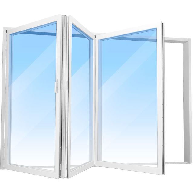 Terassin liukuovi Arutech Linear FS330 2K, värillinen, mittatilaus