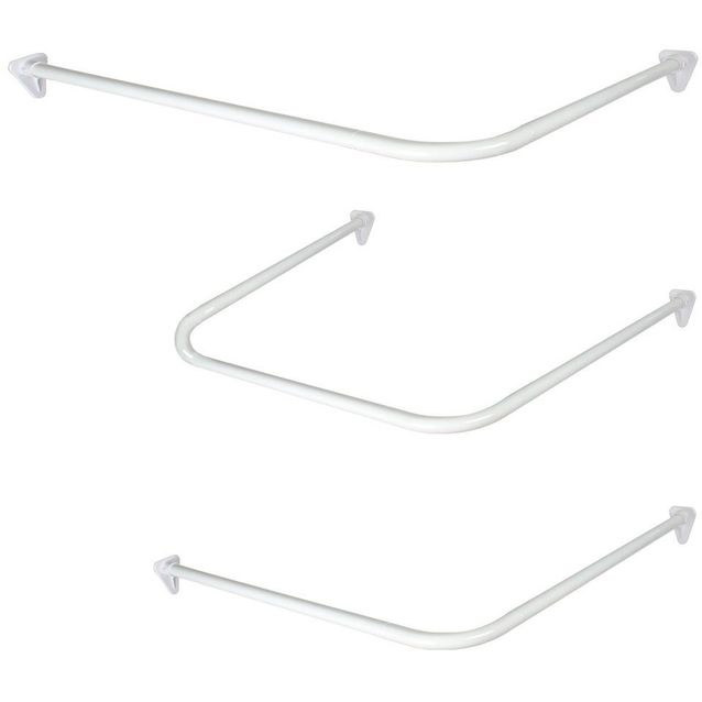 Suihkuverhotanko Arrow Safir Kombi valkoinen