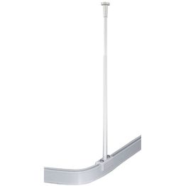 Kattoripustin Arrow suihkuverhotangolle 1.0m valkoinen