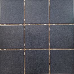 Lattialaatta Kymppi-Lattiat Antracite 10x10 cm arkki tummanharmaa