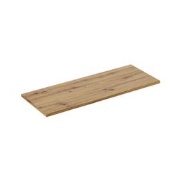 Kylpyhuoneen työtaso Interia Uni, 120x46x2,5 cm, tammi