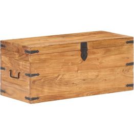 Arkkupöytä täysi akaasiapuu 40x40x40cm