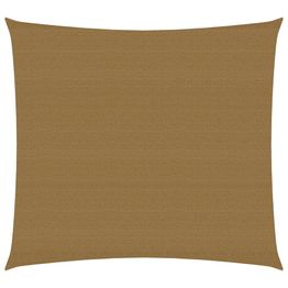 Aurinkopurje 160 g/m² harmaanruskea 4x4 m hdpe